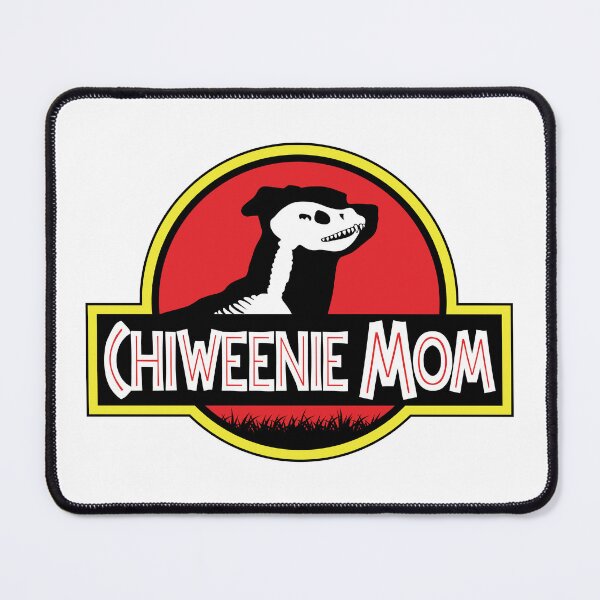Item preview, (For Bright Background) Jurassic Chiweenie Mom designed and sold by More Cute Dogs.