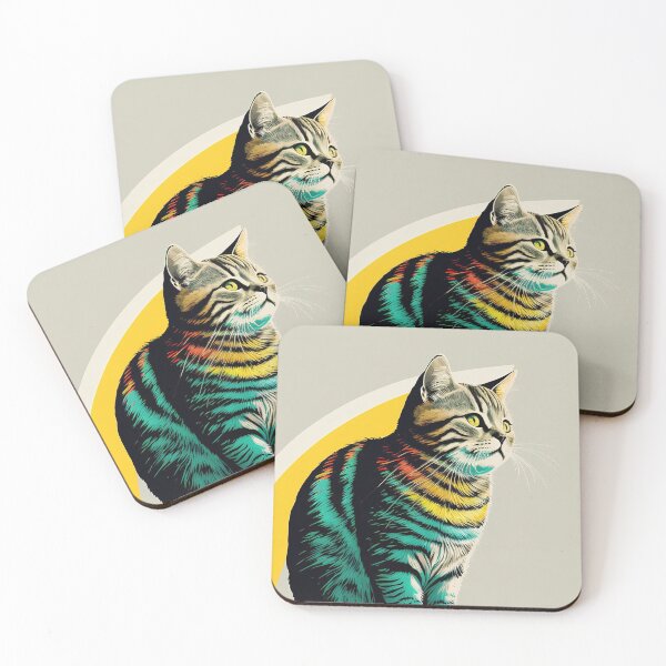 Item preview, Charming Cat Portrait designed and sold by Warehouse46.