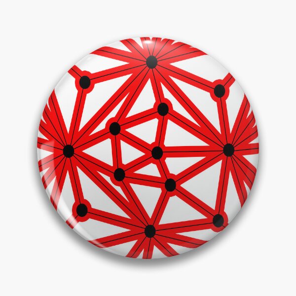 Item preview, Abstract geometric pattern - red. designed and sold by K.S ART.
