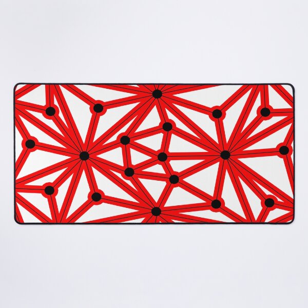 Item preview, Abstract geometric pattern - red. designed and sold by K.S ART.
