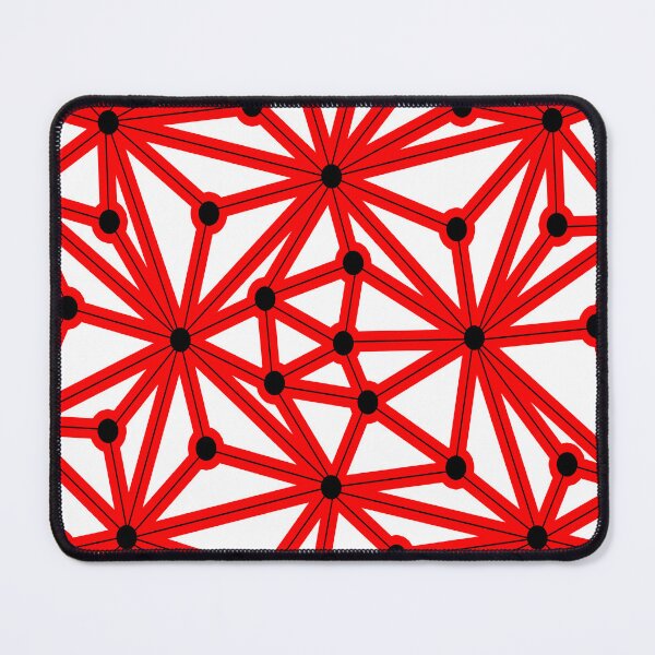 Item preview, Abstract geometric pattern - red. designed and sold by K.S ART.