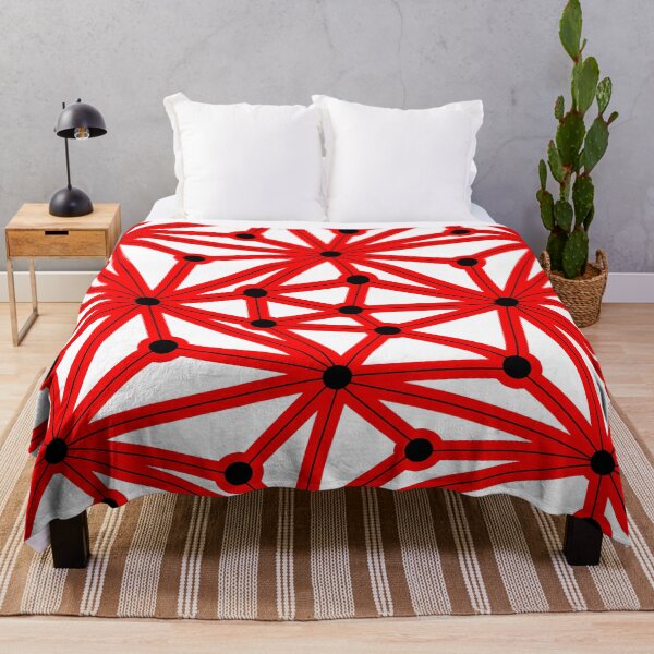 Item preview, Abstract geometric pattern - red. designed and sold by K.S ART.