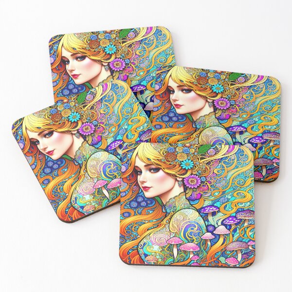 Item preview, Psychedelic Woman designed and sold by Anthony Burdick.