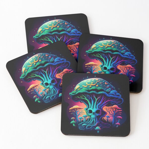Item preview, Magic Mushroom with Skull designed and sold by pxdg.