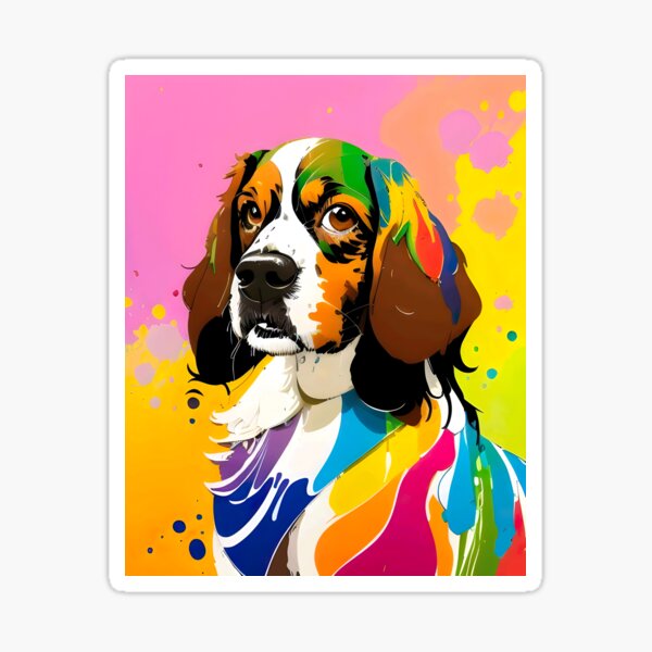 Springer Spaniel Dog Sticker