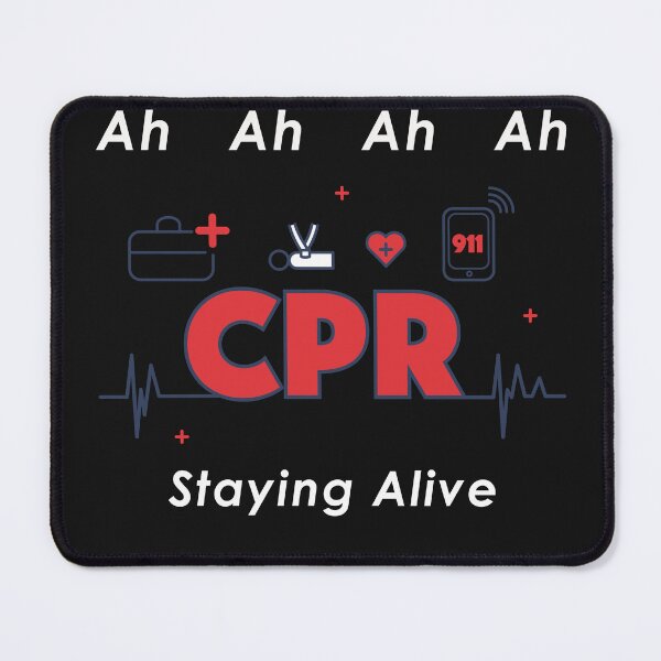 Item preview, Ah Ah Ah Ah Staying Alive CPR Emergency designed and sold by zaide19.