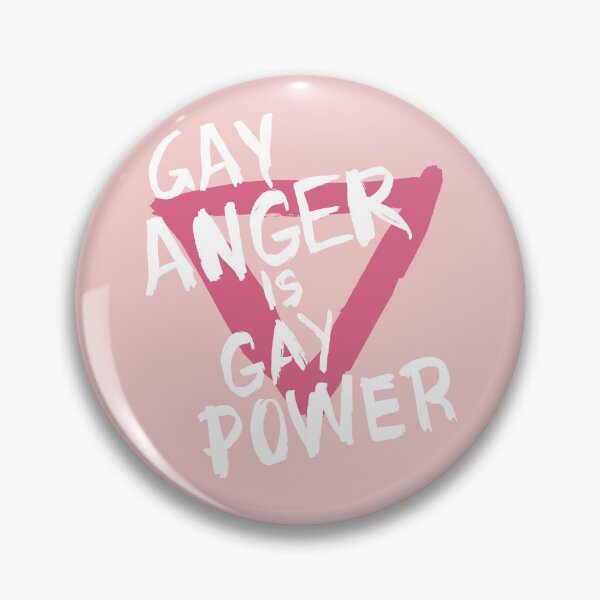 Item preview, Gay Anger is Gay Power designed and sold by rosaluxemburg.