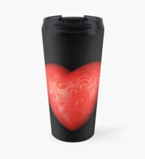 Herzstein. Thermobecher