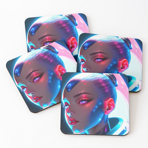 Item preview, Cyberpunk Girl designed and sold by RaveToTheGrave.