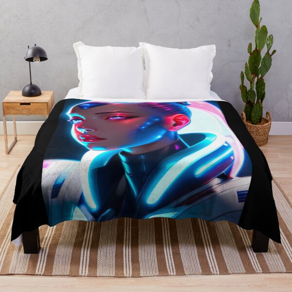 Item preview, Cyberpunk Girl designed and sold by RaveToTheGrave.