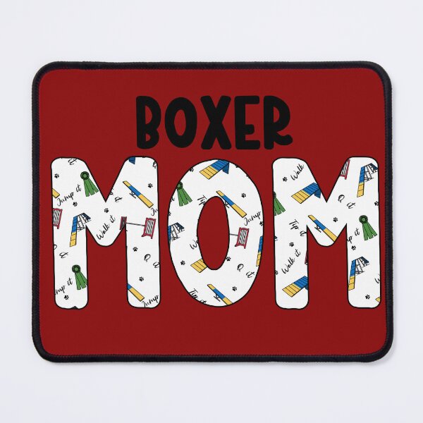 Item preview, Boxer Dog Agility Day Mom designed and sold by balti014.
