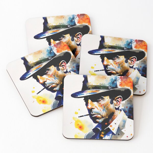 Item preview, Humphrey Bogart portrait in watercolor designed and sold by IkonixArt.