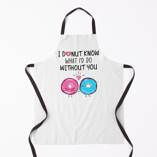 Item preview, I Donut Know What I'd Do Without You - Funny Donut Couple Gift designed and sold by SunsetGloww.