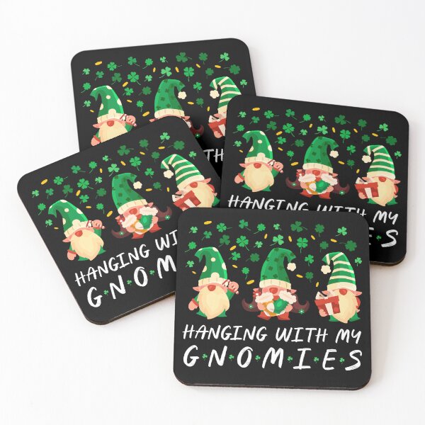 Item preview, Hanging With My Gnomies Saint Patrick's Day Gnome Lovers designed and sold by Trendy Stitch.