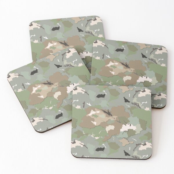 Item preview, Ukraine Map Camouflage - Faded designed and sold by kernowerno.