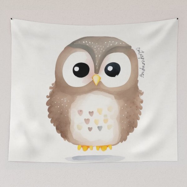 Item preview, Cute Owl Art 2 designed and sold by cutiepeupies.