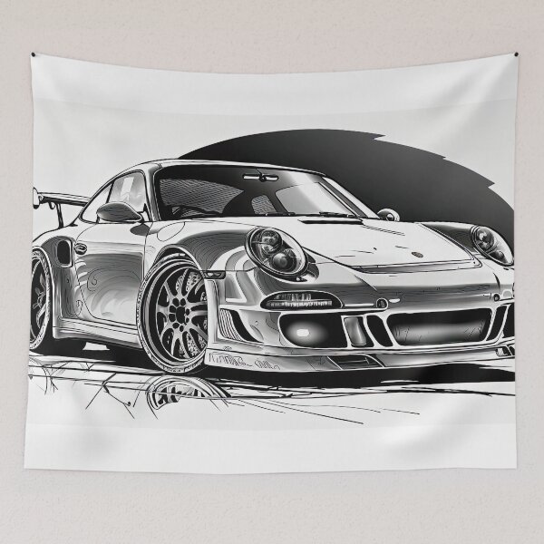 Item preview, Porsche the dream machine designed and sold by Cumulonimbusart.