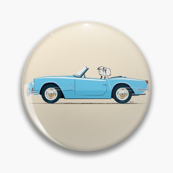 Item preview, Powder Blue Spitfire – a Triumph! designed and sold by Bigs66.
