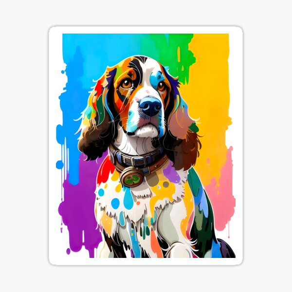 Springer Spaniel Dog Sticker