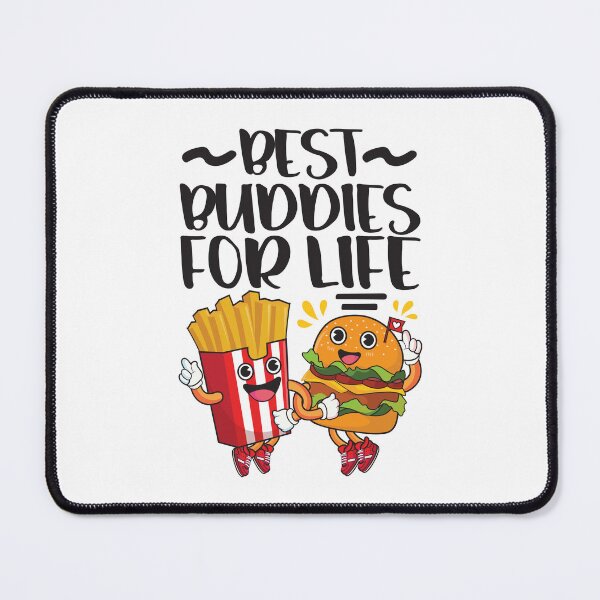 Item preview, Burger and Fries - Best Buddies for Life designed and sold by plushism.