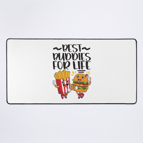 Item preview, Burger and Fries - Best Buddies for Life designed and sold by plushism.