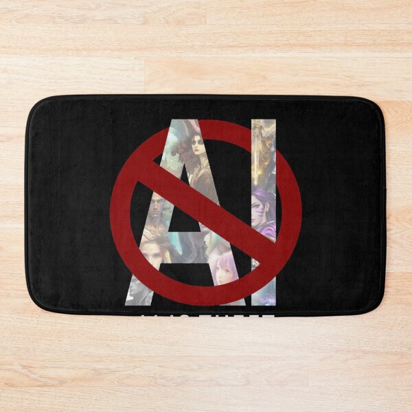 Item preview, ai is theft, NO TO AI GENERATED IMAGES designed and sold by Sameart ⭐⭐⭐⭐⭐.
