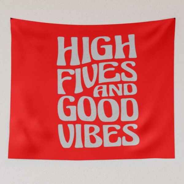 Item preview, High Fives And Good Vibes designed and sold by nicedesign01.