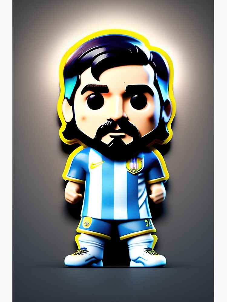 Messi Funko Pop Style NEW custom Argentina