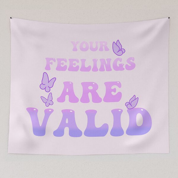 Item preview, Your feelings are valid designed and sold by PeachyPeonies.