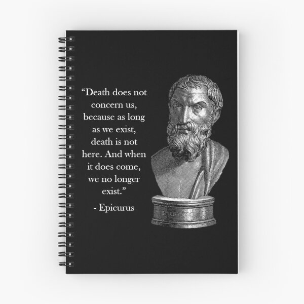 Item preview, Epicurus Quote  designed and sold by Reed-Inc.