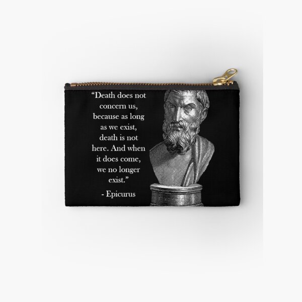 Item preview, Epicurus Quote  designed and sold by Reed-Inc.