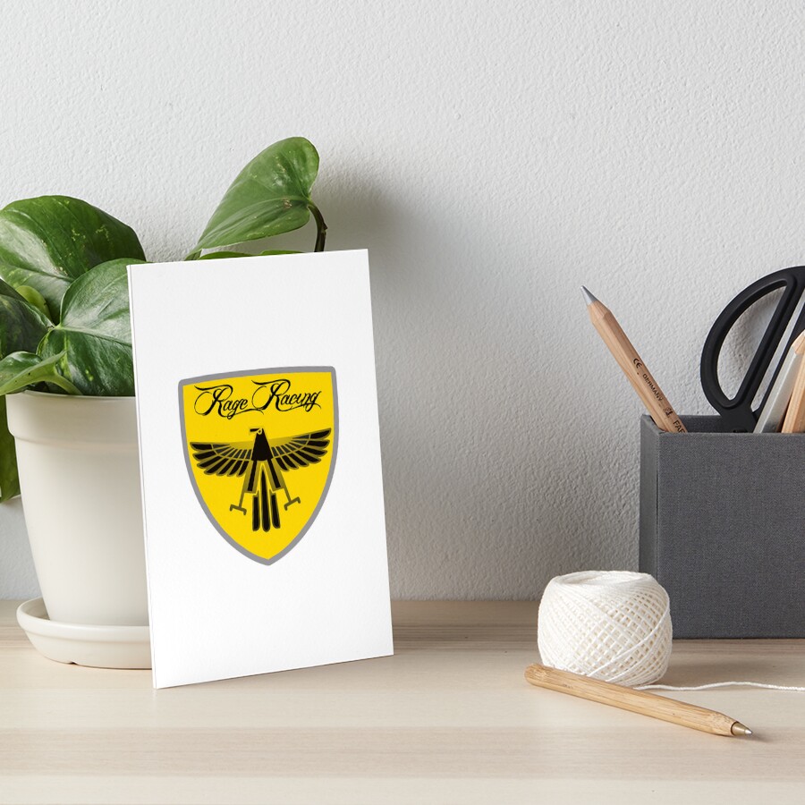 Item preview, Art Board Print designed and sold by Rage-Racing.