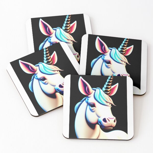 Item preview, White unicorn in frame artwork designed and sold by fr4nk87.