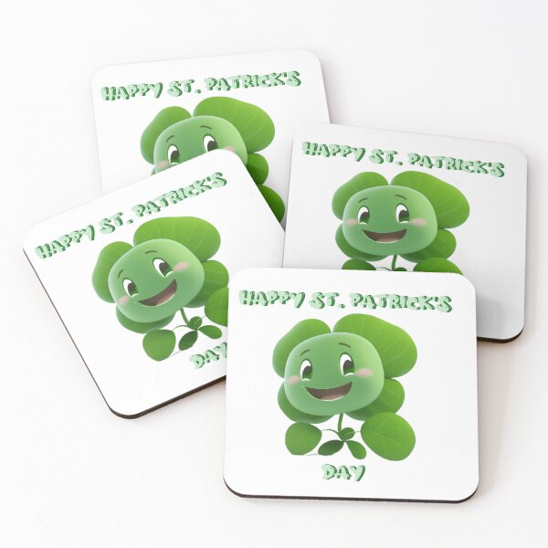 Item preview, Happy St. Patrick's Day Clover designed and sold by UrbanChillz.
