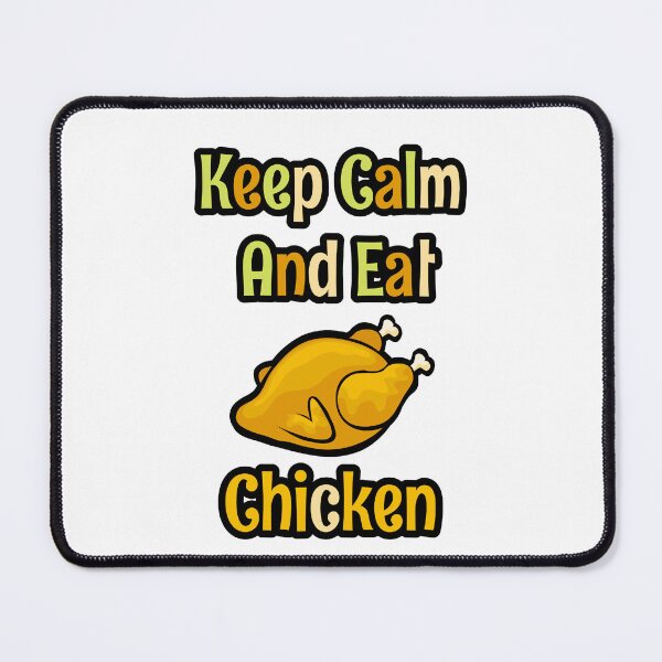 Item preview, Keep calm and eat chicken  designed and sold by Bms1996.