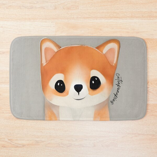 Item preview, Cute Shiba Inu Puppy Art 6 designed and sold by cutiepeaupies.