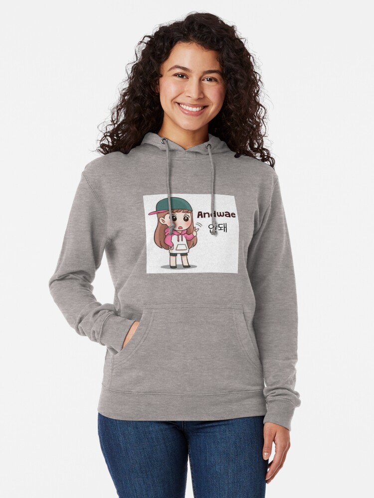 korean girl hoodie