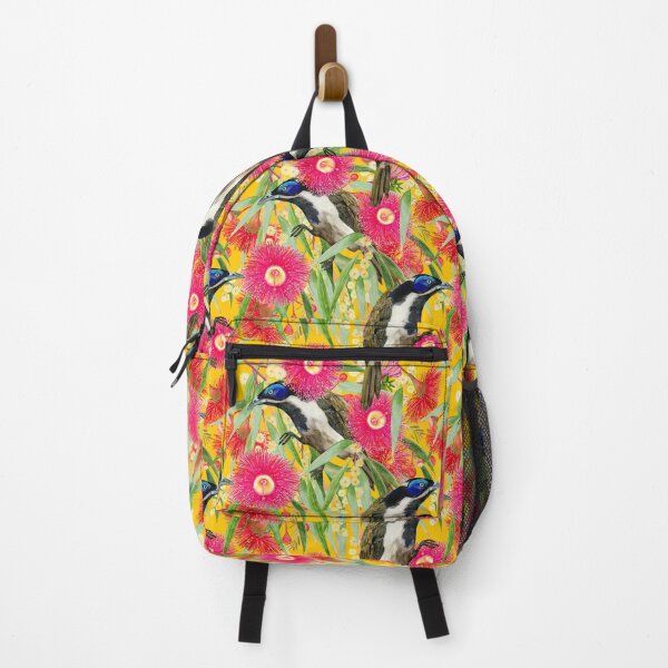 Item preview, Blue Faced Honeyeater Pattern designed and sold by Sketchbook Designs.