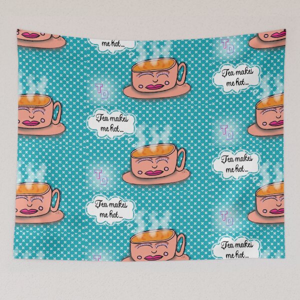 Item preview, Hot Tea designed and sold by Twisted Doodles.