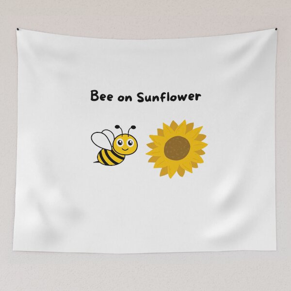 Item preview, Bee On A Sunflower designed and sold by erion-store.