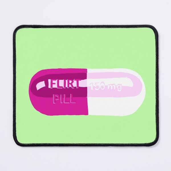 Item preview, Flirt Pill Mint designed and sold by JaymieMetz.