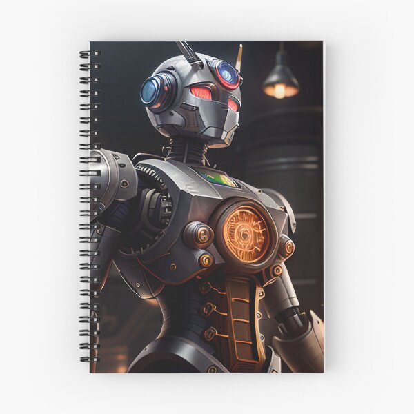 Item preview, Cyberpunk Steampunk Robot Artwork designed and sold by CreationP.