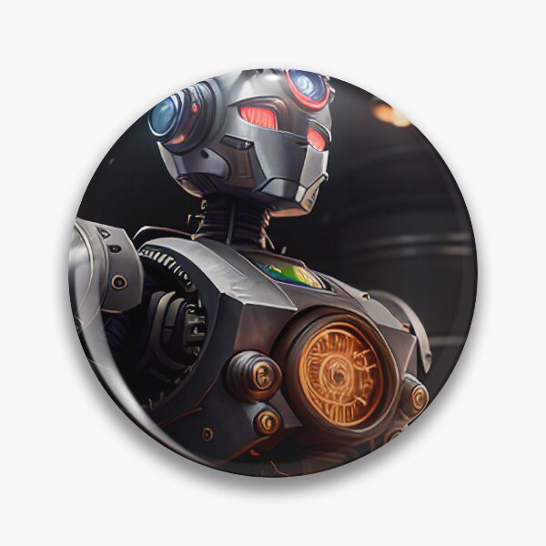 Item preview, Cyberpunk Steampunk Robot Artwork designed and sold by CreationP.