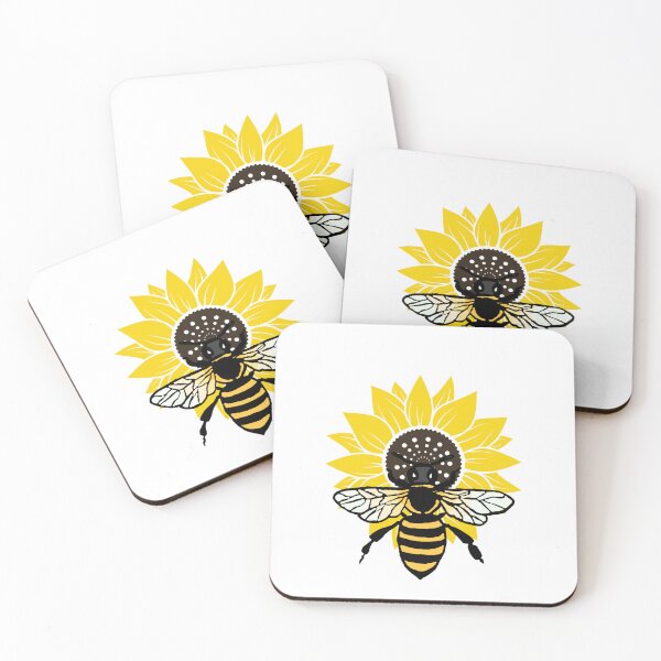Item preview, Bee On A Sunflower designed and sold by erion-store.