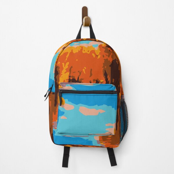 Item preview, Vintage Abstract Illustration:- Retro Landscape Illustration-Vintage Landscape art designed and sold by typoinspired.