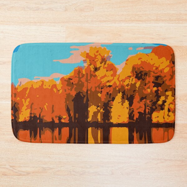 Item preview, Vintage Abstract Illustration:- Retro Landscape Illustration-Vintage Landscape art  designed and sold by typoinspired.