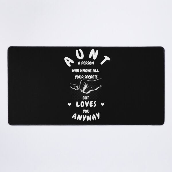 Item preview, Aunt: a Person Who Knows All Your Secrets But Loves You Anyway designed and sold by CREATIVELEANS ⭐️⭐️⭐️⭐️⭐️.