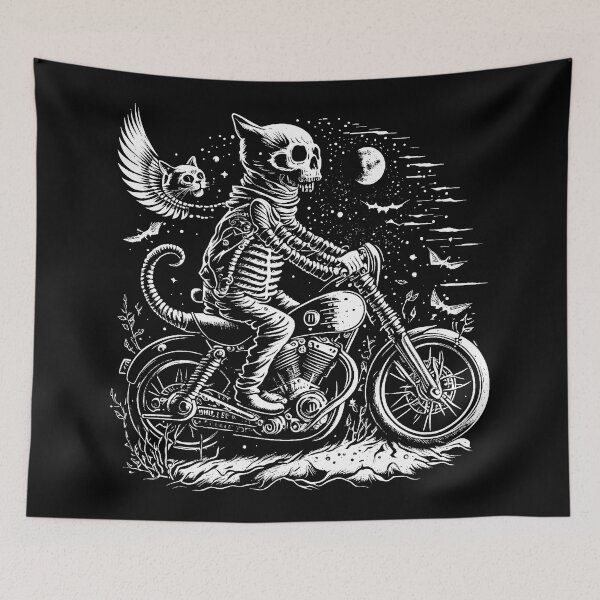 Item preview, cat skeleton designed and sold by olazlo.