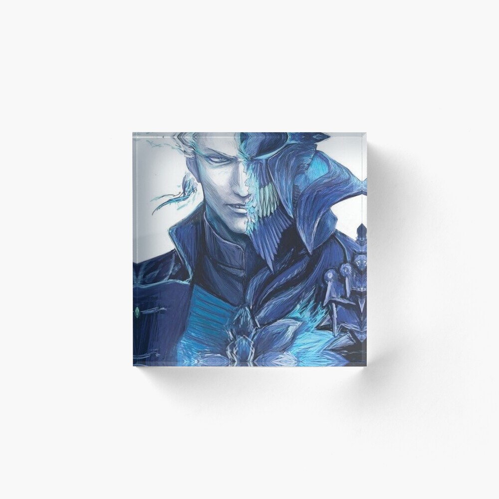 Vergil Autism Warrior Pearl Postcard Print Devil May Cry 