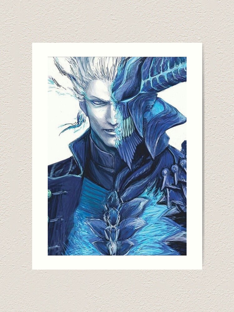 DMC - Vergil watercolor Art Board Print for Sale by Stylizing4You